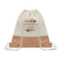 160gr/m² cotton drawstring bag