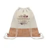 160gr/m² cotton drawstring bag