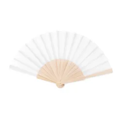 Manual hand fan wood