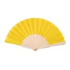 Manual hand fan wood