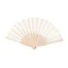 Manual hand fan wood