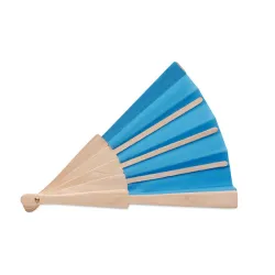 Manual hand fan wood