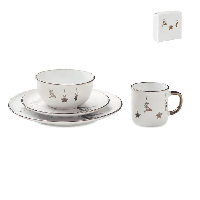 Zestaw ceramiczny 4 elementowy