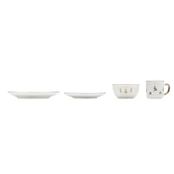 Zestaw ceramiczny 4 elementowy