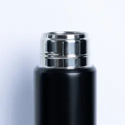 Termos ze stali nierdzewnej Lucas, czarny