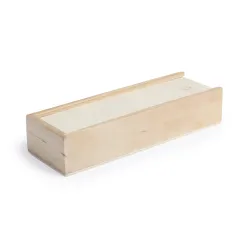 Domino w drewnianym pudełku