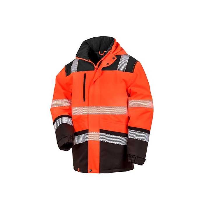Printable Waterproof Softshell Safety Coat