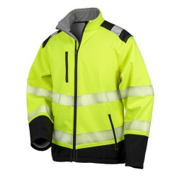 Printable Ripstop Safety Softshell Jacket