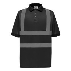 Two Band & Brace Hi-Vis Polo Shirt