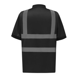 Two Band & Brace Hi-Vis Polo Shirt