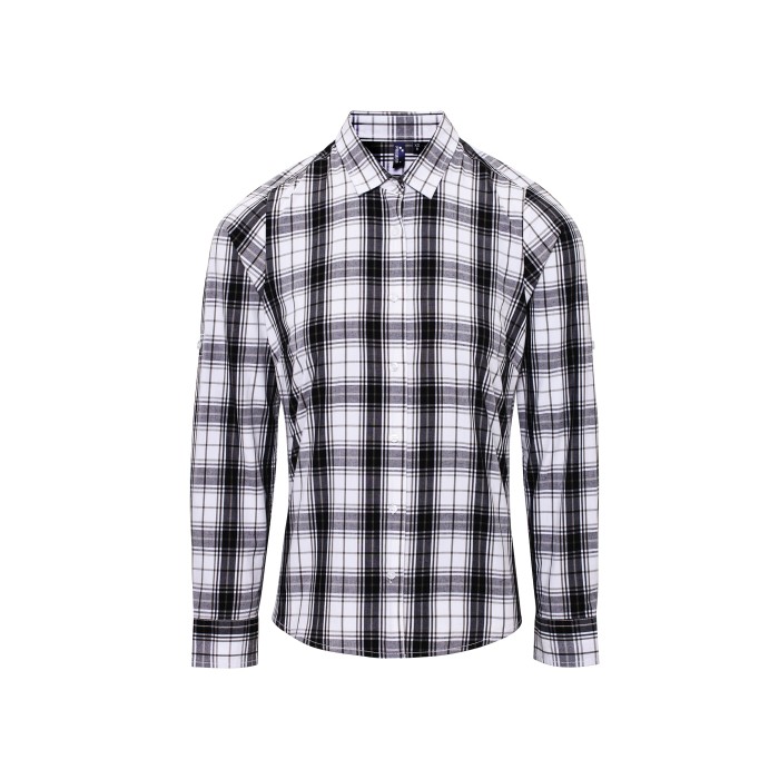 Women´s Ginmill Check Long Sleeve Cotton Shirt