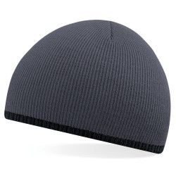 Two-Tone Pull-On Beanie