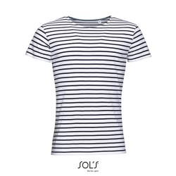 Men´s Round Neck Striped T-Shirt Miles