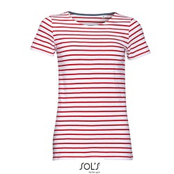 Women´s Round Neck Striped T-Shirt Miles