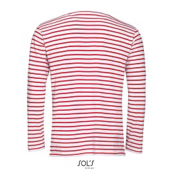 Men´s Long Sleeve Striped T-Shirt Marine