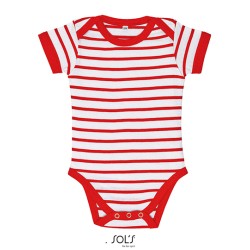 Baby Striped Bodysuit Miles