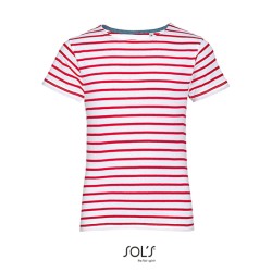 Kids´ Round Neck Striped T-Shirt Miles