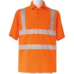 Hi-Vis Broken Reflective Premium Polo Shirt Manchester