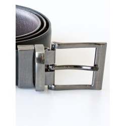 Elegant Two-Color Reversible Belt Schaffhausen