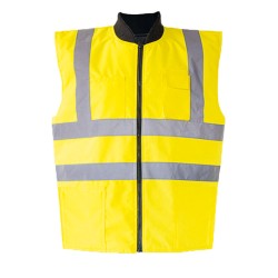 Hi-Vis Reversible Safety Bodywarmer Ural 2-in-1