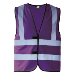 Hi-Vis Safety Vest With 4 Reflective Stripes Hannover