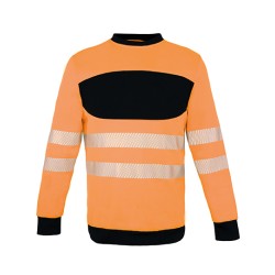 EOS Hi-Vis Workwear Sweatshirt With Printing Area