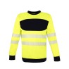 EOS Hi-Vis Workwear Sweatshirt With Printing Area