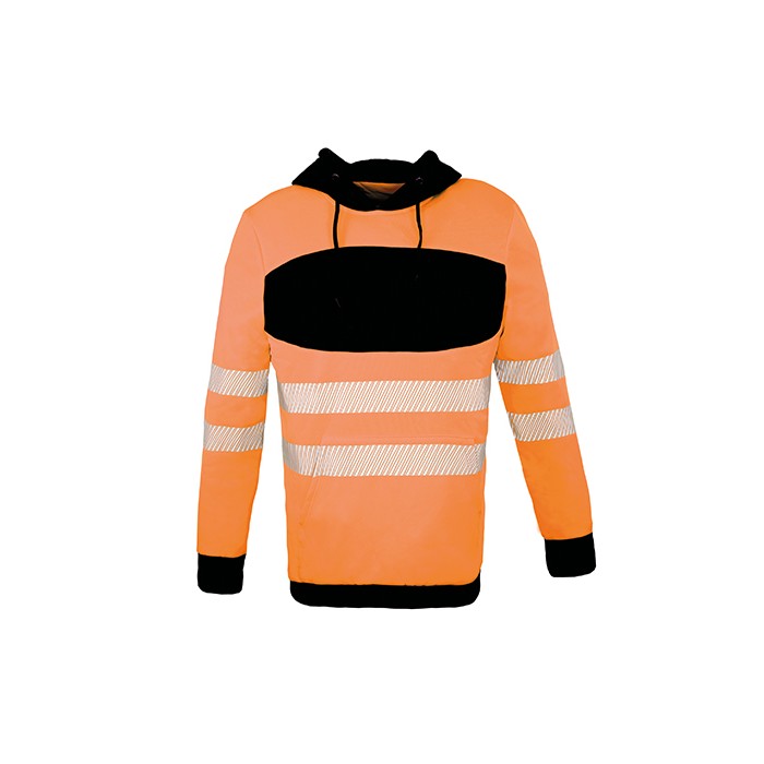 EOS Hi-Vis Workwear Hoody With Printing Area