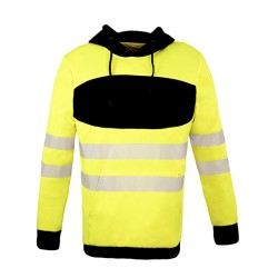 EOS Hi-Vis Workwear Hoody With Printing Area