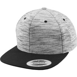 Stripes Melange Crown Snapback