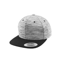 Stripes Melange Crown Snapback