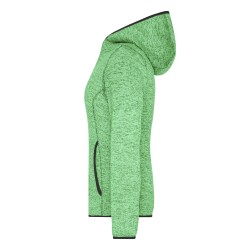 Ladies´ Knitted Fleece Hoody