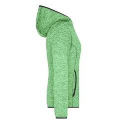 Ladies´ Knitted Fleece Hoody