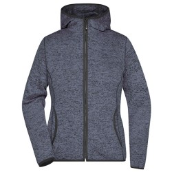 Ladies´ Knitted Fleece Hoody