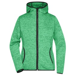 Ladies´ Knitted Fleece Hoody