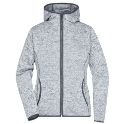 Ladies´ Knitted Fleece Hoody