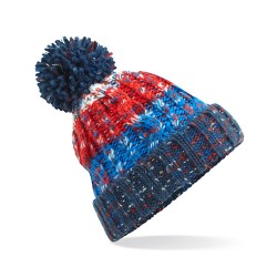 Corkscrew Pom Pom Beanie