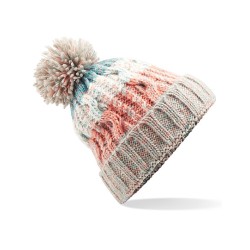 Corkscrew Pom Pom Beanie