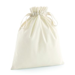 Organic Cotton Draw Cord Bag