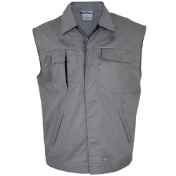 Contrast Work Vest