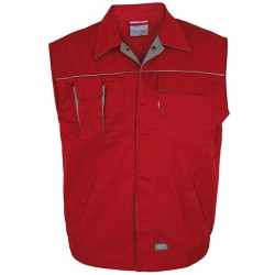 Contrast Work Vest