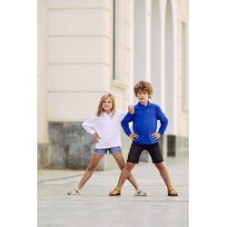 Kids´ Long Sleeve 65/35 Polo