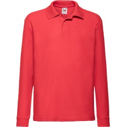 Kids´ Long Sleeve 65/35 Polo