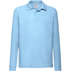 Kids´ Long Sleeve 65/35 Polo