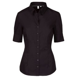 Women´s Blouse Slim Fit Short Sleeve