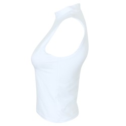 Women´s High Neck Crop Vest