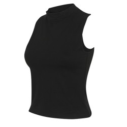 Women´s High Neck Crop Vest