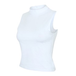 Women´s High Neck Crop Vest