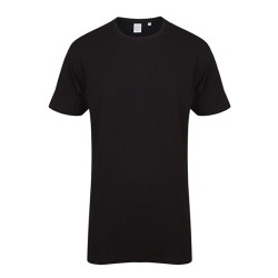 Men´s Longline T-Shirt With Dipped Hem