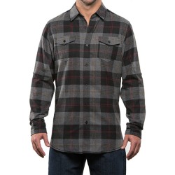 Woven Plaid Flannel Shirt